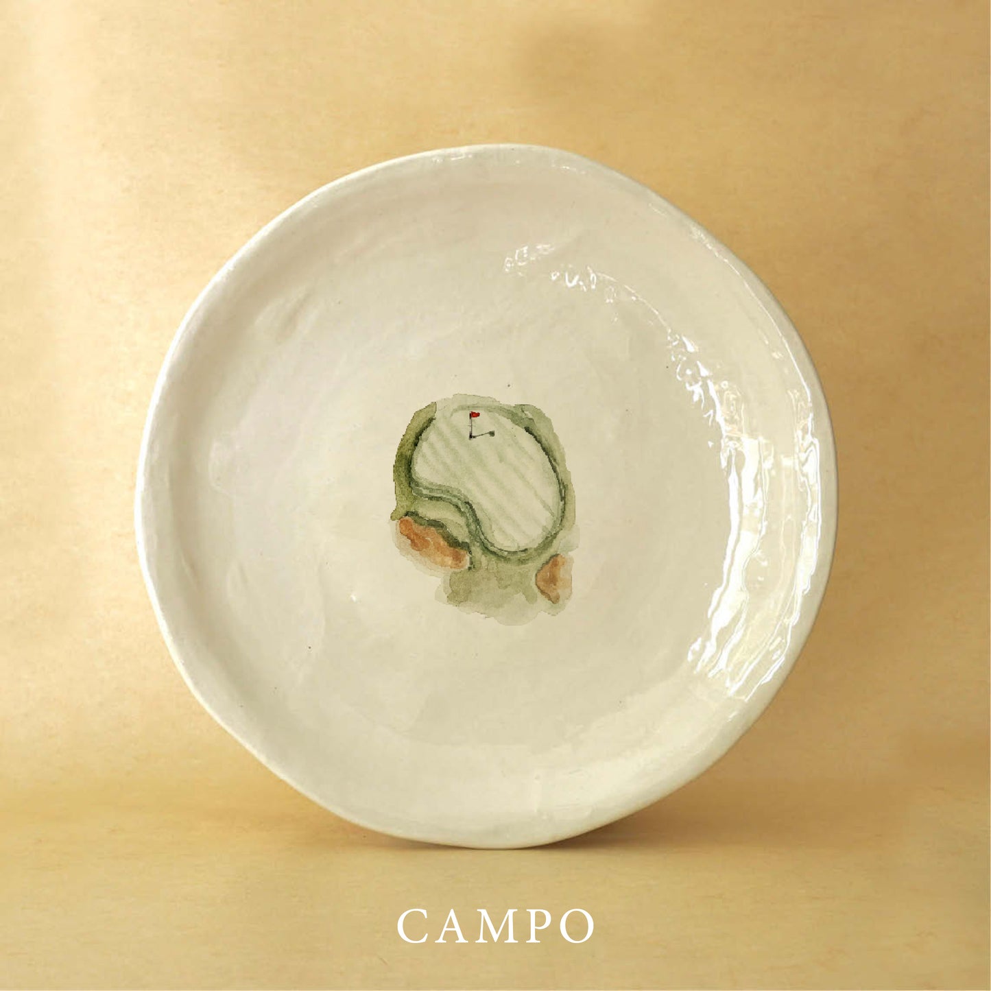 PLATOS DE POSTRE GOLF