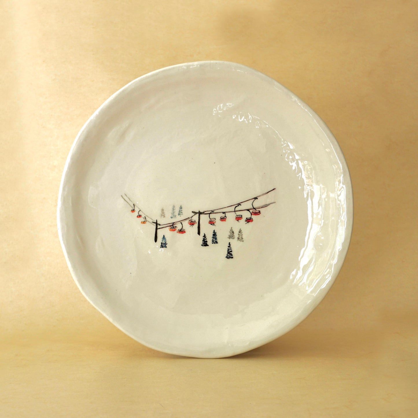 PLATOS DE POSTRE ESQUÍ