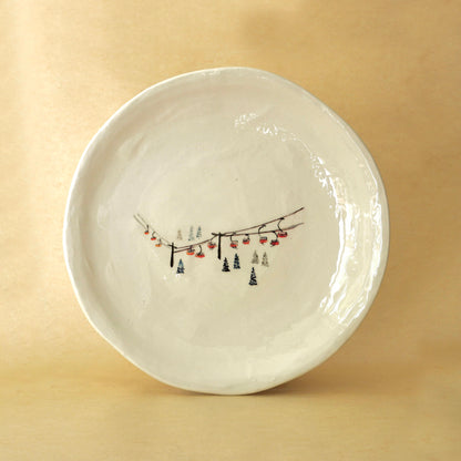 PLATOS DE POSTRE ESQUÍ