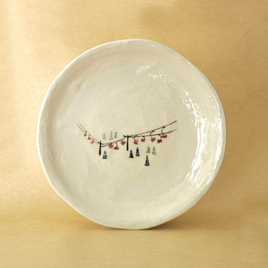 PLATOS DE POSTRE ESQUÍ