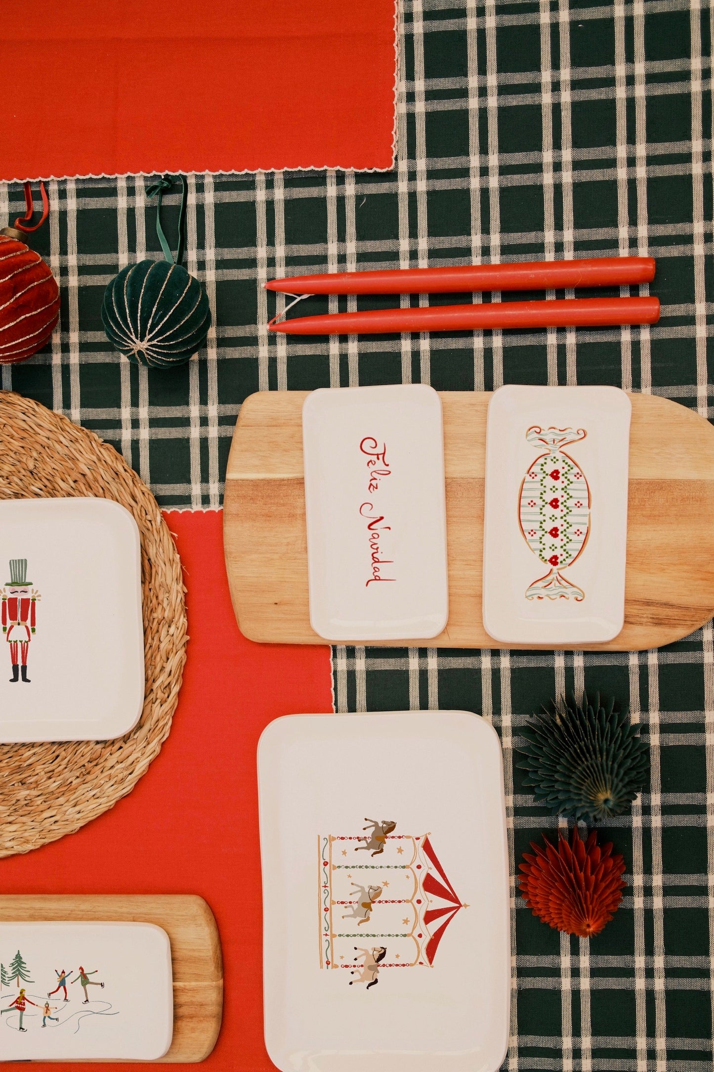 SET BANDEJAS NAVIDAD