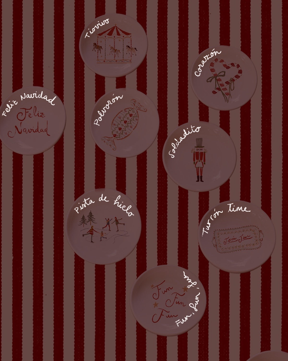 PLATOS DE PAN NAVIDAD