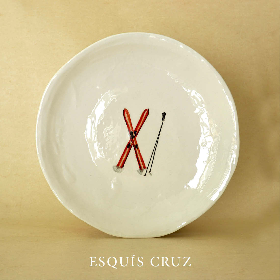 PLATOS DE POSTRE ESQUÍ