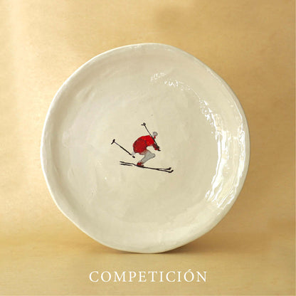 PLATOS DE POSTRE ESQUÍ