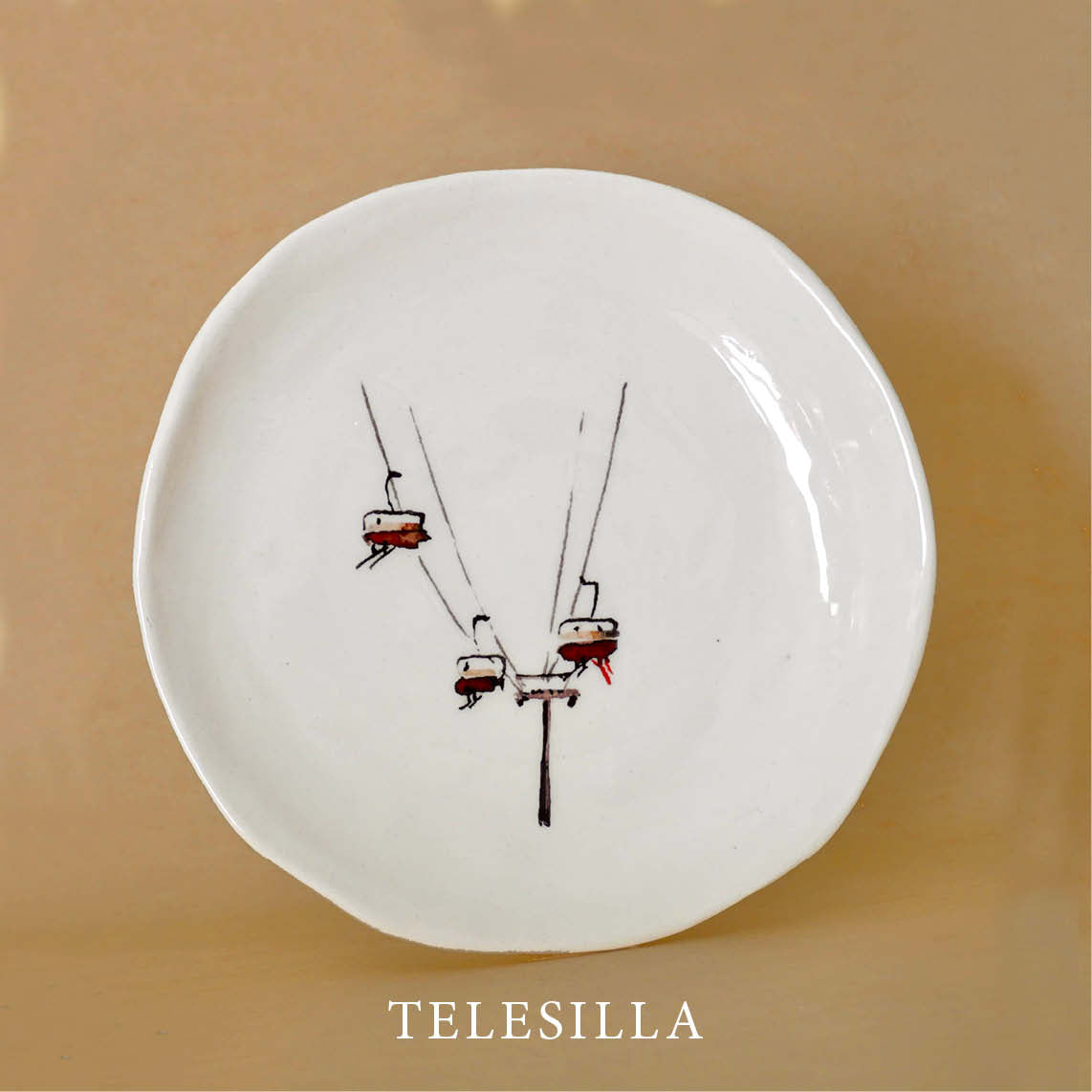 PLATOS DE POSTRE ESQUÍ