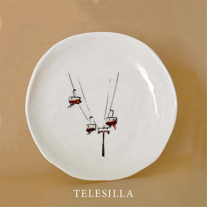 PLATOS DE POSTRE ESQUÍ