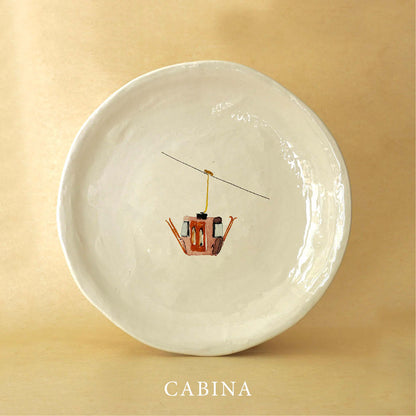 PLATOS DE POSTRE ESQUÍ